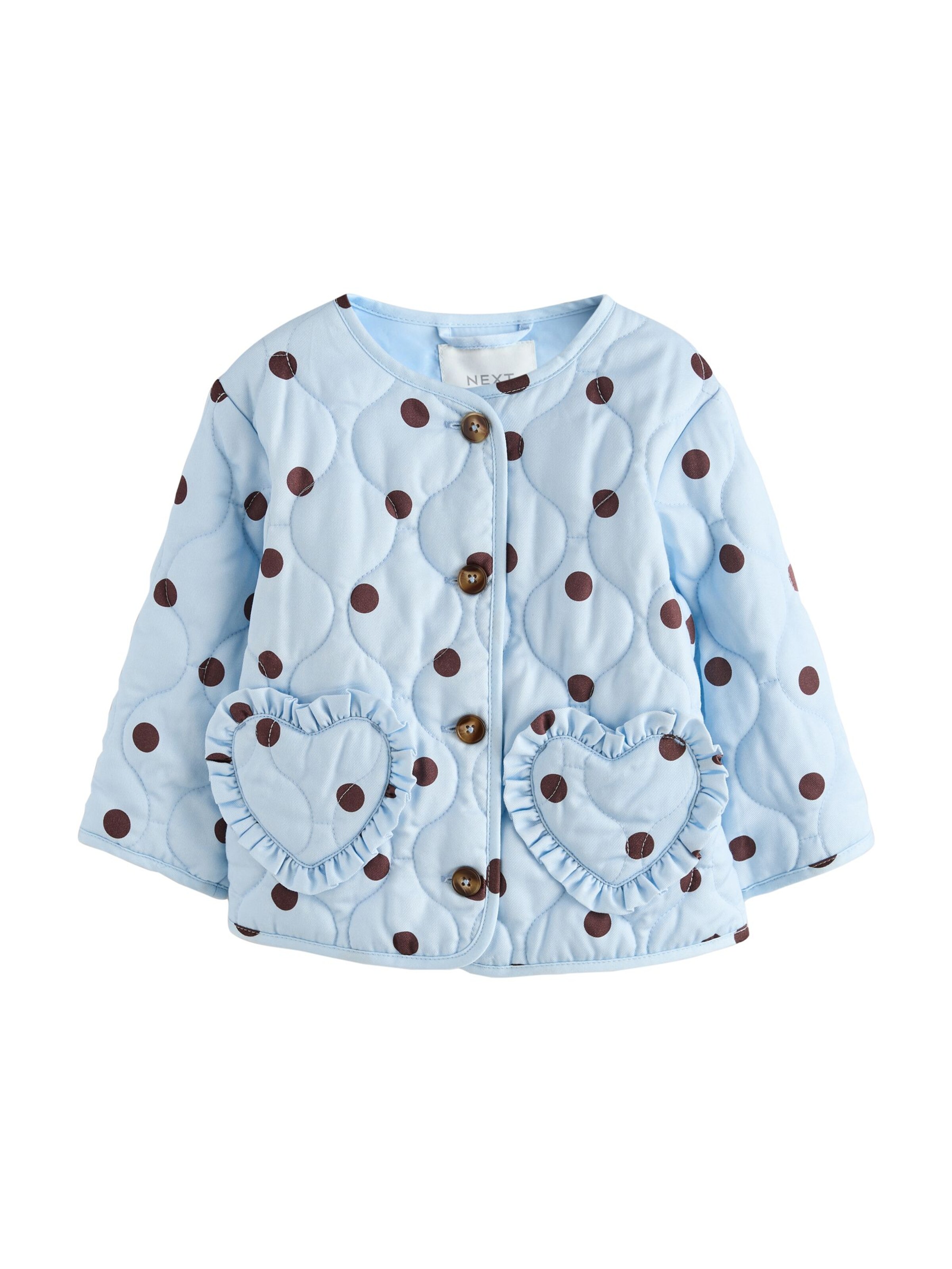 Next Φθινοπωρινό και ανοιξιάτικο μπουφάν σε μπλε: μπροστά