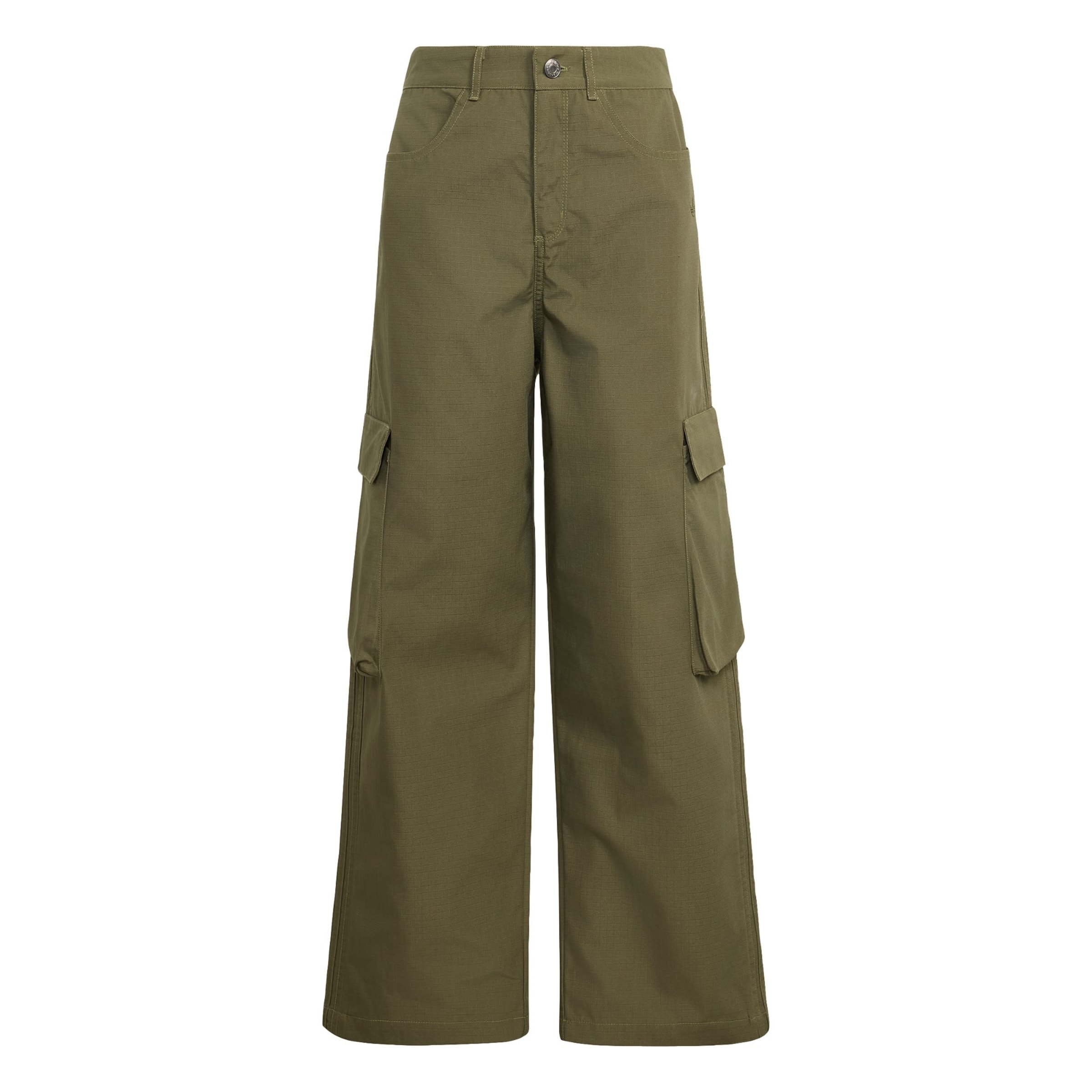 Loosefit Pantaloni di ADIDAS ORIGINALS in verde: frontale