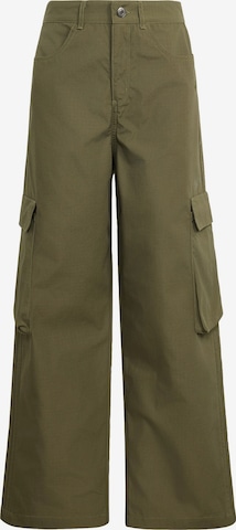 Loosefit Pantaloni di ADIDAS ORIGINALS in verde: frontale