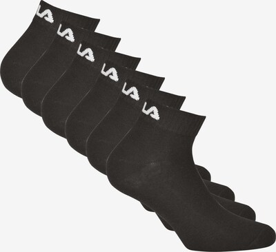FILA Chaussettes en noir / blanc, Vue avec produit