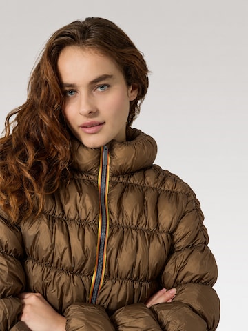 Veste d’hiver 'JIN' K-Way en marron