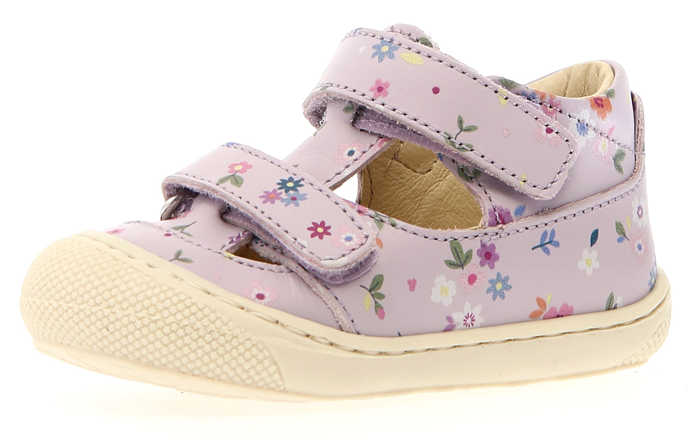 NATURINO Sandale in Lila: Vorderseite