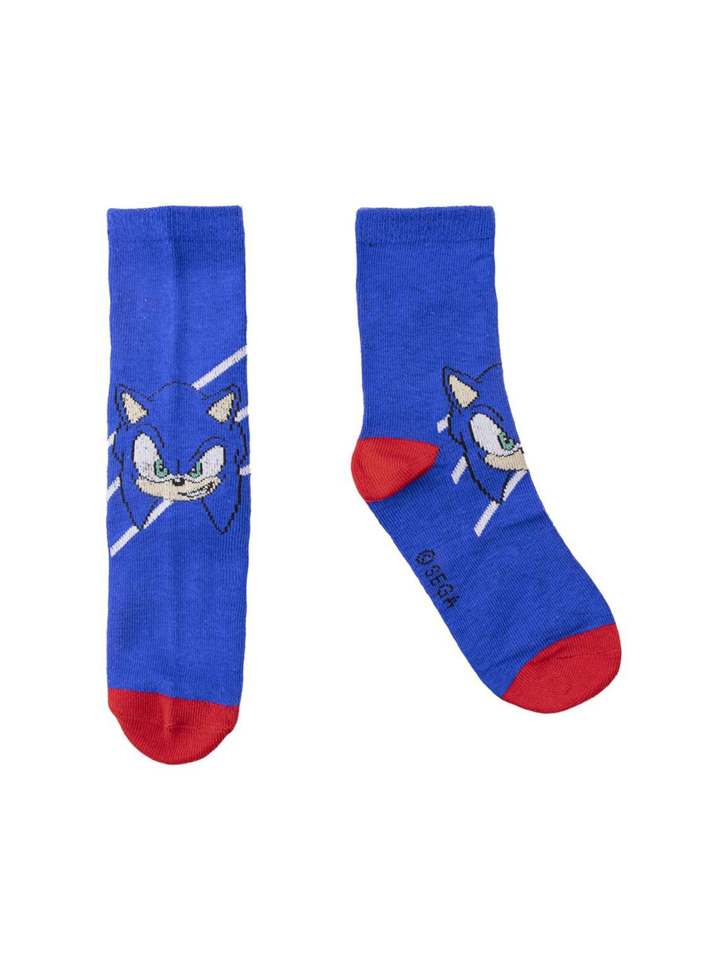 Chaussettes 'Socken Pack 5 Stück Sonic' DISNEY en mélange de couleurs