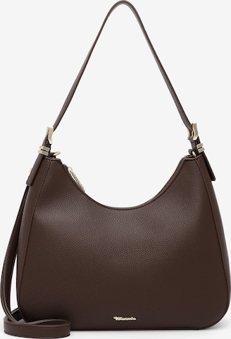 Sac bandoulière 'Mareen' Tamaris en marron : devant