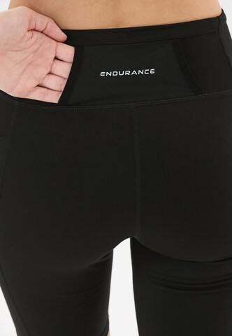 ENDURANCE Skinny Sports trousers 'Dearmay' in Black
