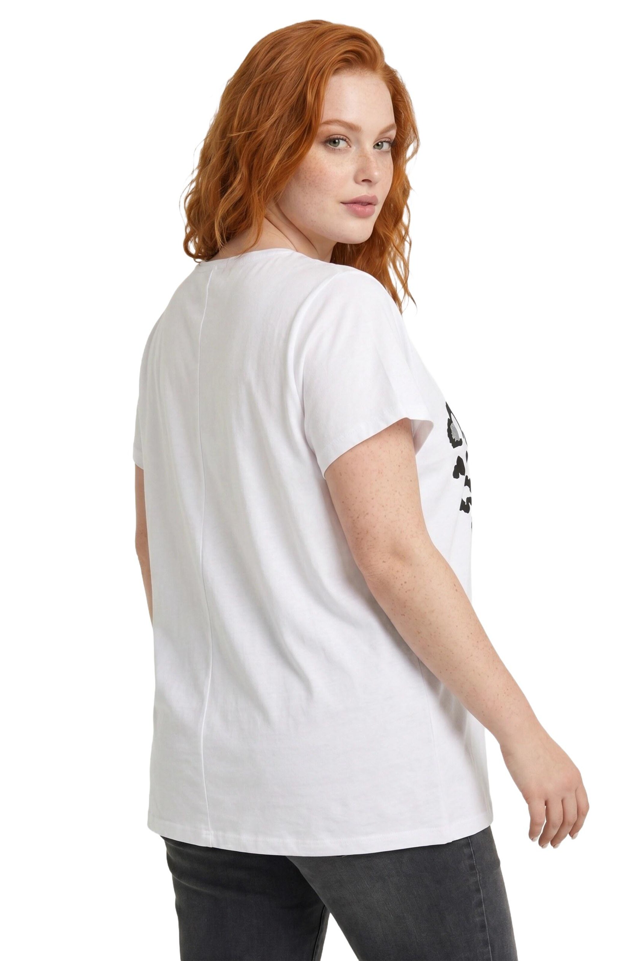 Shape Of You T-Shirt in Weiß