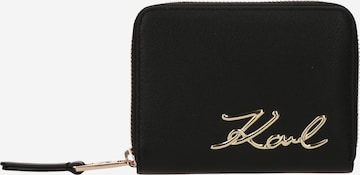 Porte-monnaies Karl Lagerfeld en noir : devant