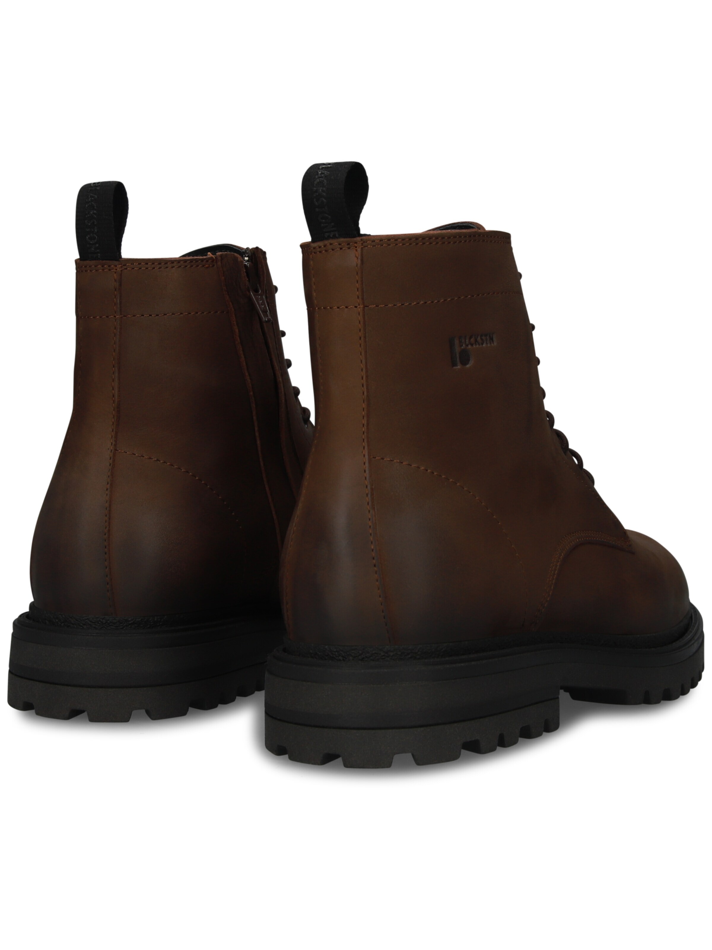 BLACKSTONE - Botas con cordones 'ONYX TATE' en marrón