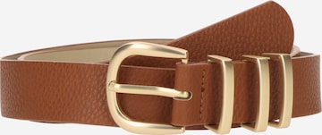 Ceinture PIECES en marron : devant