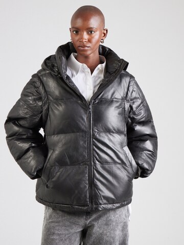 Gipsy by Mauritius Between-Season Jacket 'Eloisa' in Black: front