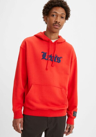 LEVI'S ® Regular Fit Sweatshirt in Orange: Vorderseite