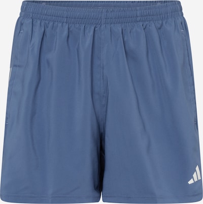 ADIDAS PERFORMANCE Pantalon de sport en bleu foncé / blanc, Vue avec produit