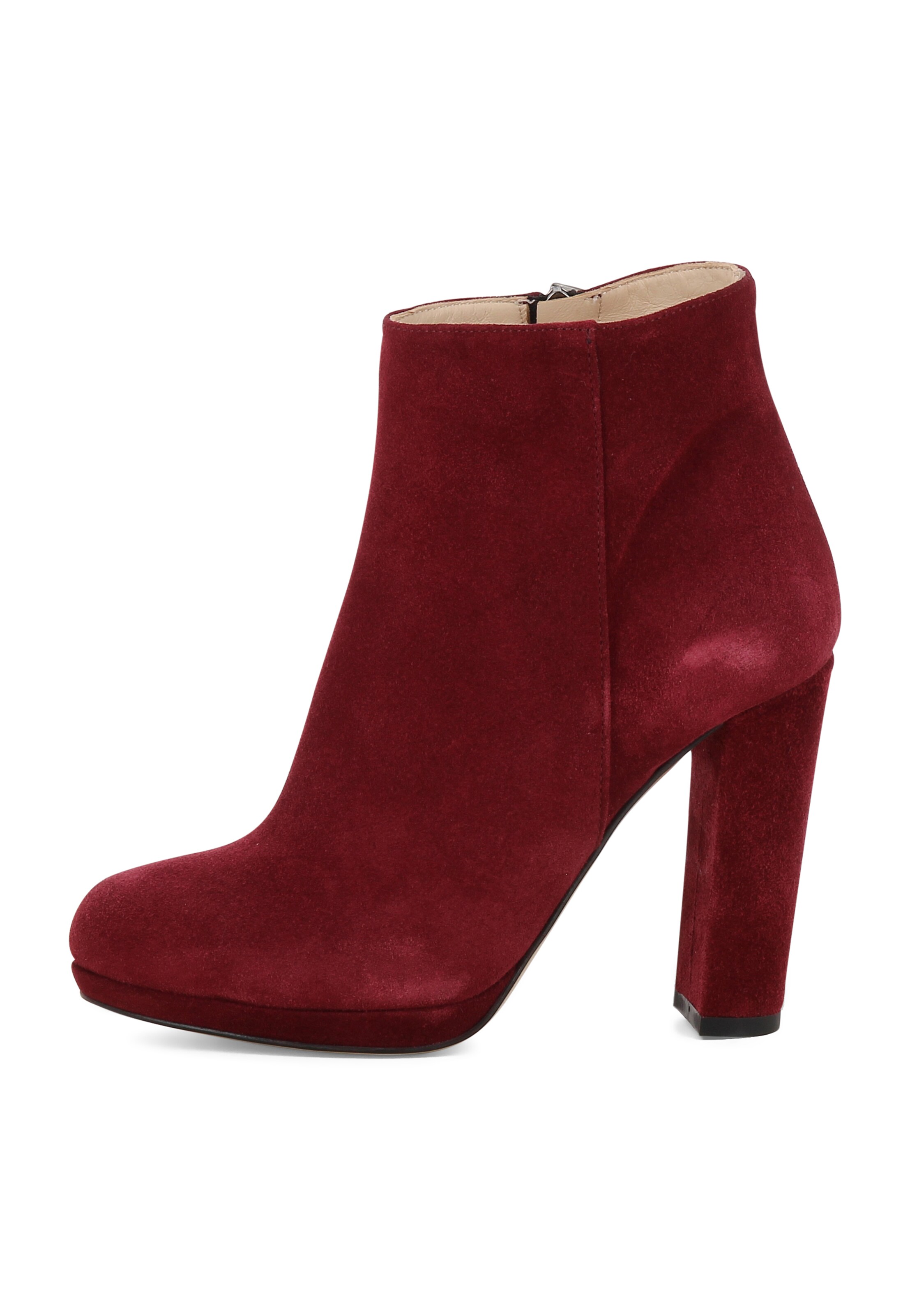 EVITA Enkellaarsjes 'CRISTINA' in Rood: voorkant