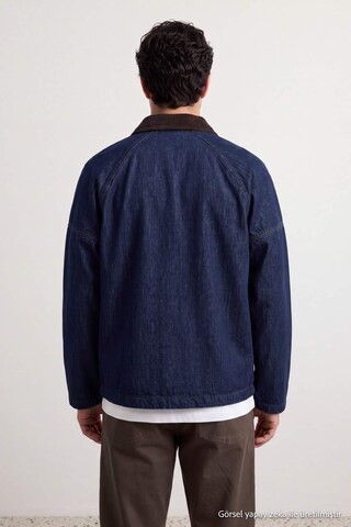 Trendyol - Chaqueta de entretiempo en azul