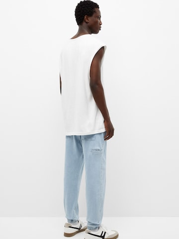 Pull&Bear Tapered Farmer - kék