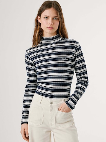 T-shirt 'Belen' Pepe Jeans en bleu : devant