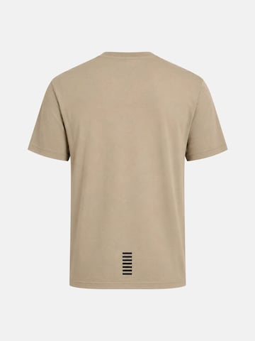 EA7 Emporio Armani T-shirt 'JERSEY T-SHIRT' i beige