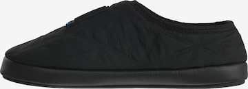 Papuci de casă de la Calvin Klein pe negru: față