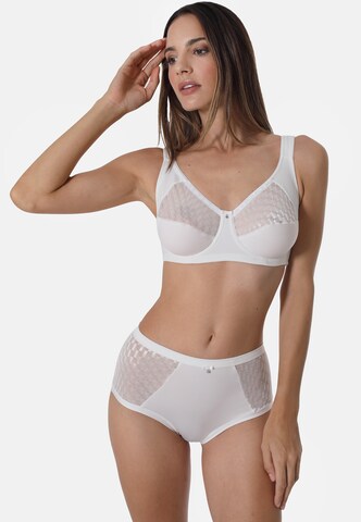 sassa Taillenslip 'GRAPHICAL JACQUARD' 2er Pack in Beige: Vorderseite