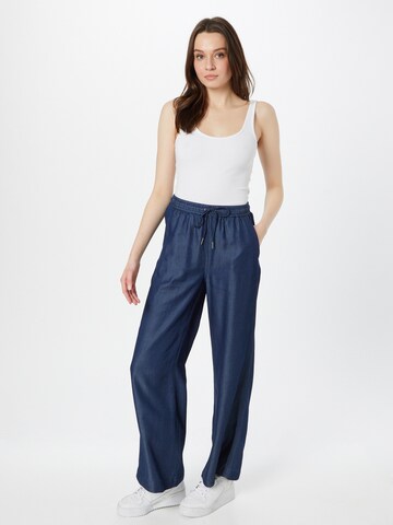 InWear Wide Leg Bukser 'Gazin' i blå