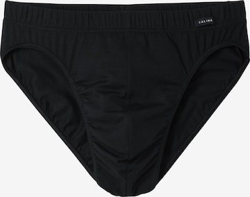 Slip 'Evolution' di CALIDA in nero: frontale