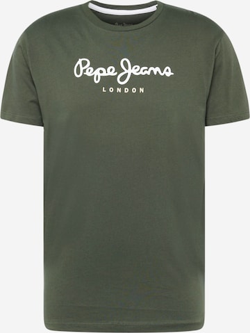 Maglietta 'Eggo' di Pepe Jeans in verde: frontale