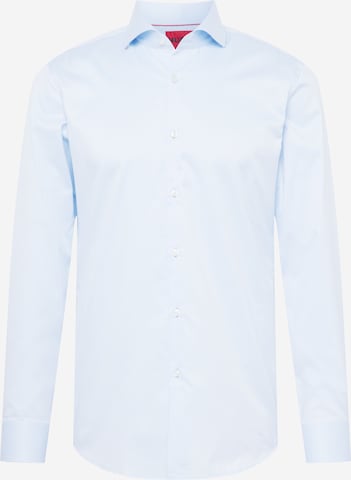 HUGO Red - Ajuste estrecho Camisa 'Kason' en azul: frente