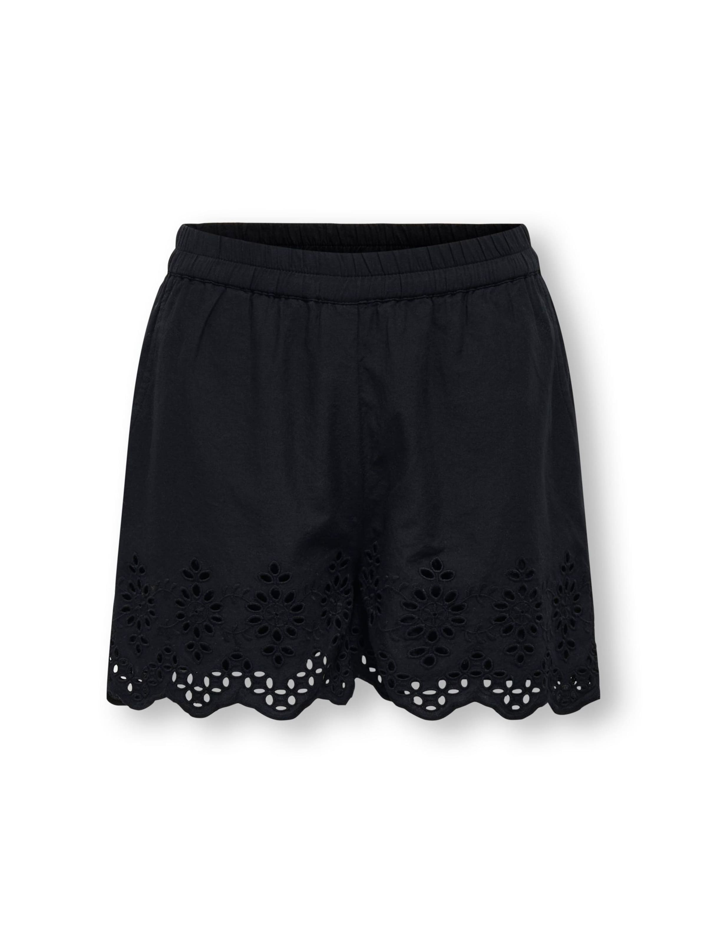 Regular Pantaloni 'KOGLou' de la ONLY GIRLS pe negru: față