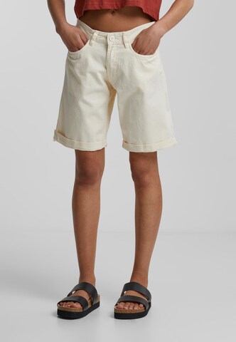 Urban Classics Loosefit Byxa i beige: framsida