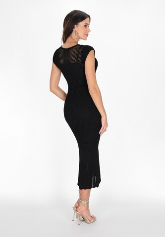faina Knit dress 'Fashion Look' in Black