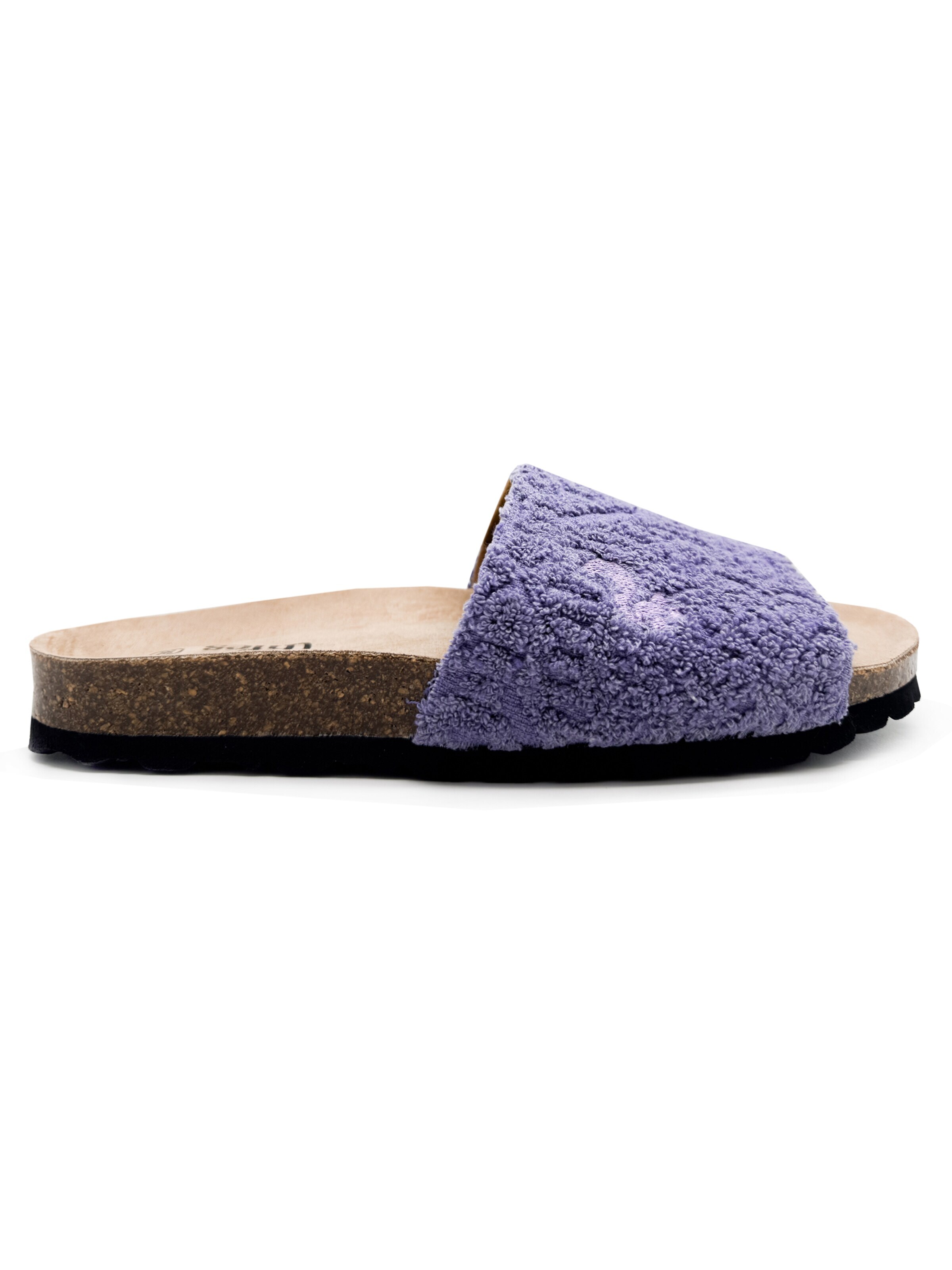 thies Mules 'thies 1856 ® Eco Terry Slide' in Purple