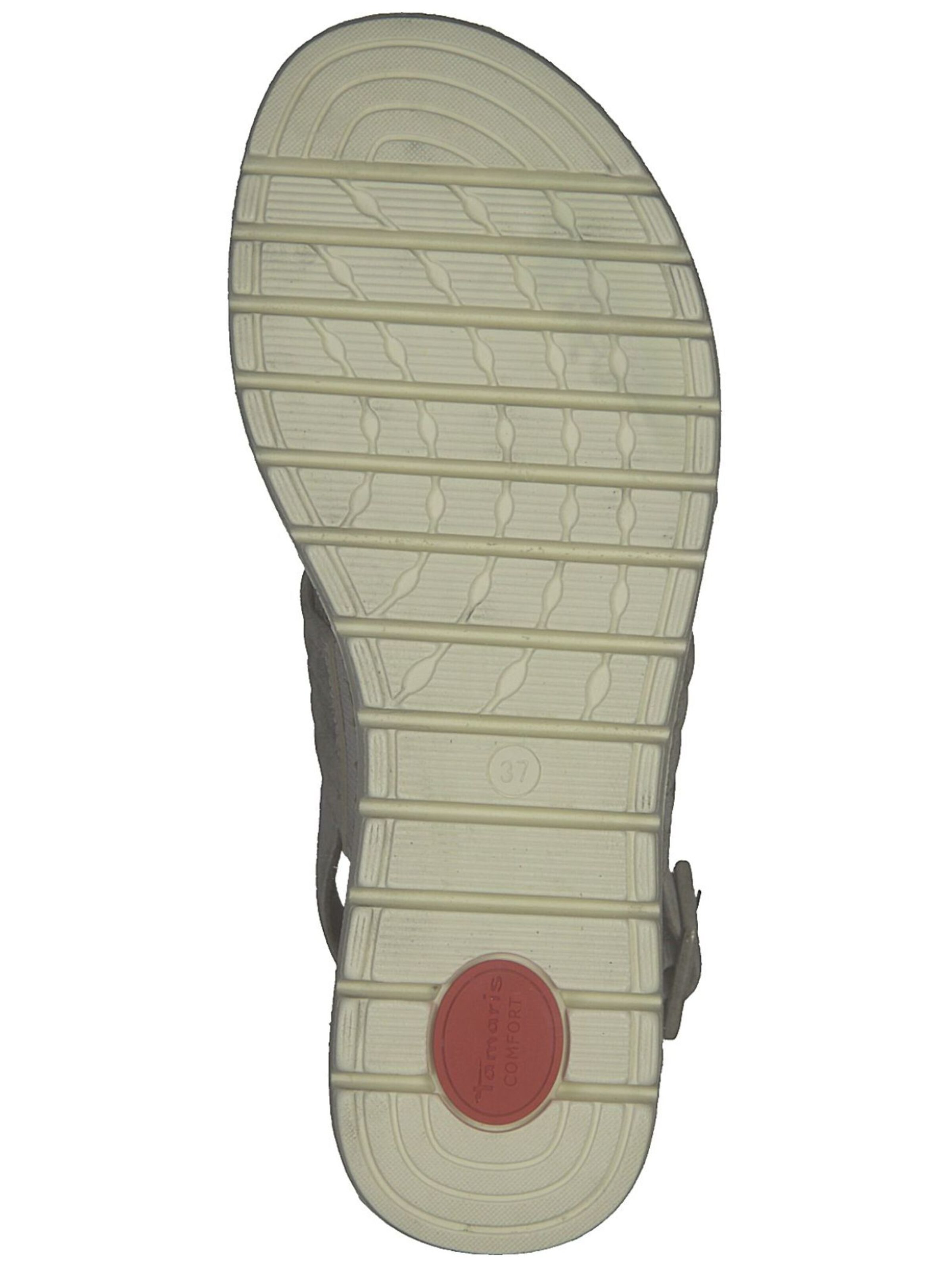 Tamaris Sandalen met riem in Zilver