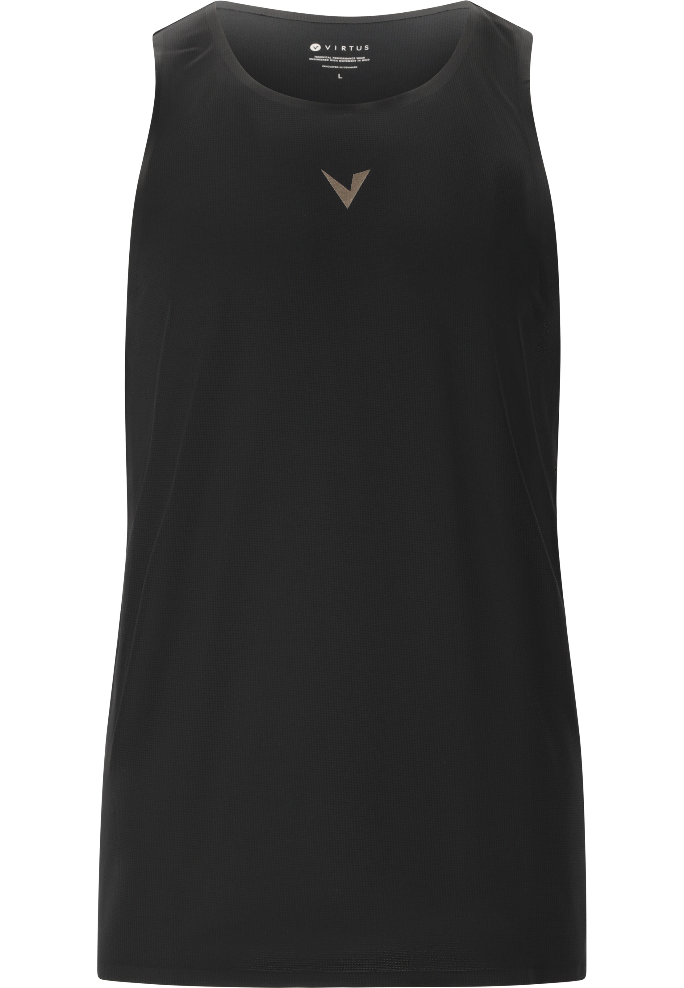 Virtus Top 'Ayaan' in Schwarz: Vorderseite