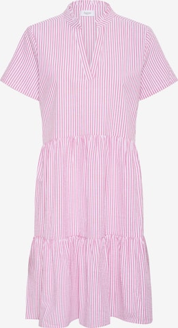 SAINT TROPEZ Jurk 'Elmiko' in Roze: voorkant