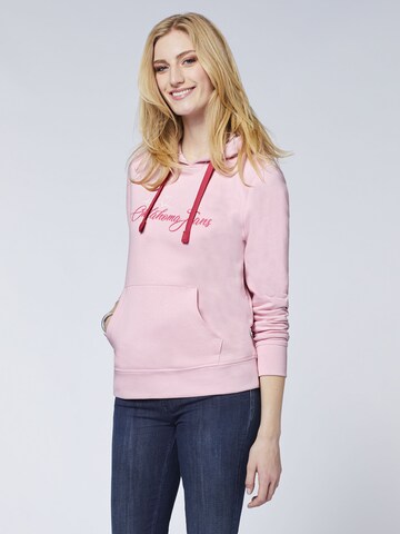 Oklahoma Jeans Sweatshirt in Pink: front