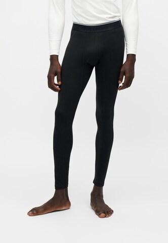UNDER ARMOUR - Skinny Calzoncillo deportivo 'Elite' en negro: frente