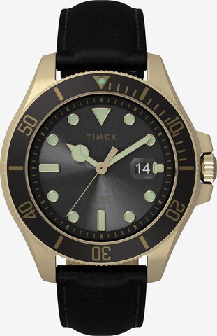 TIMEX Analog Watch ' Harborside Coast ' in Gold: front