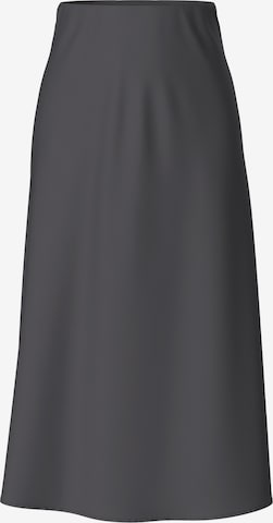 PIECES - Falda 'Franan' en gris: frente