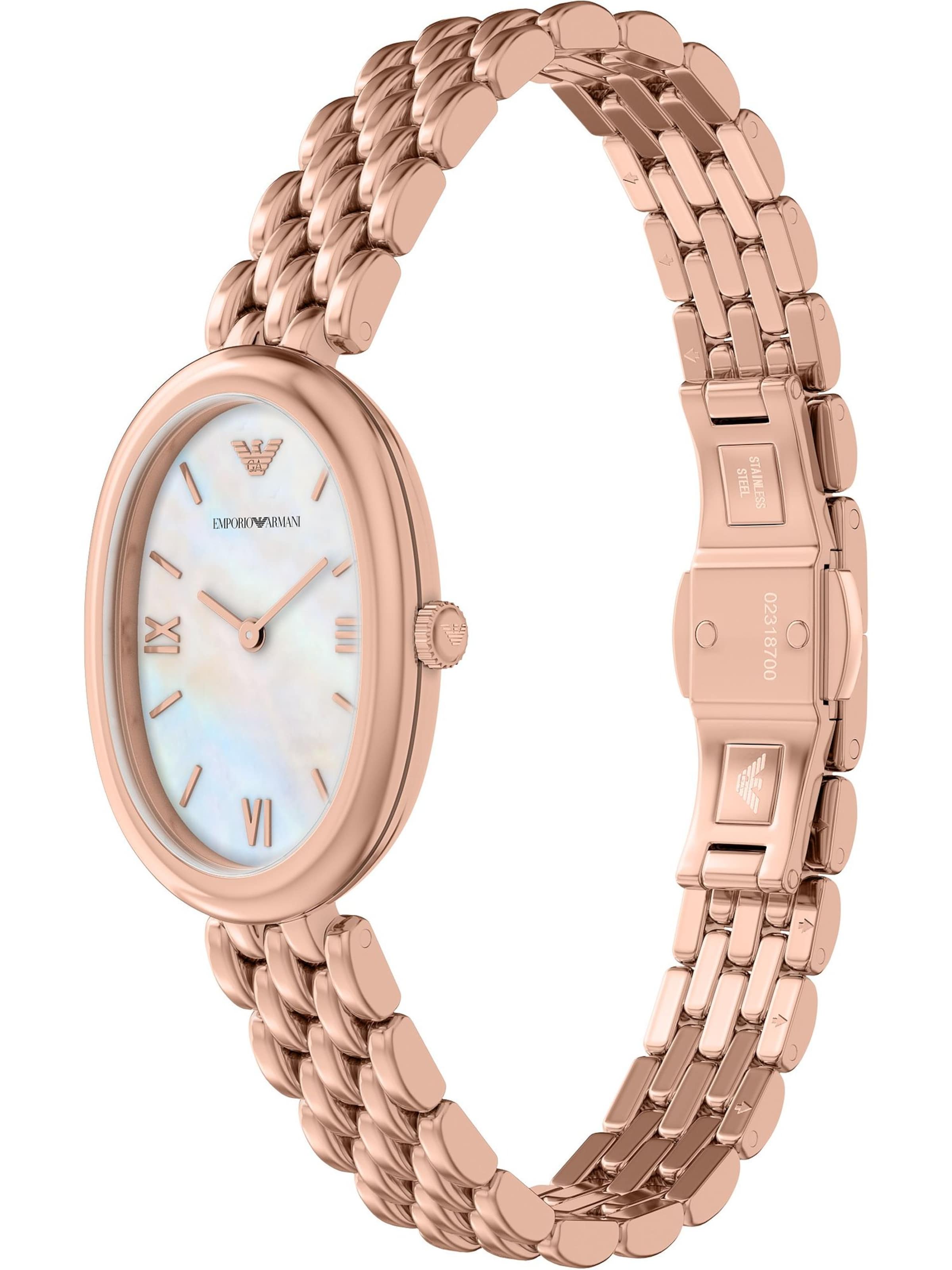 Emporio Armani Analoguhr in Pink