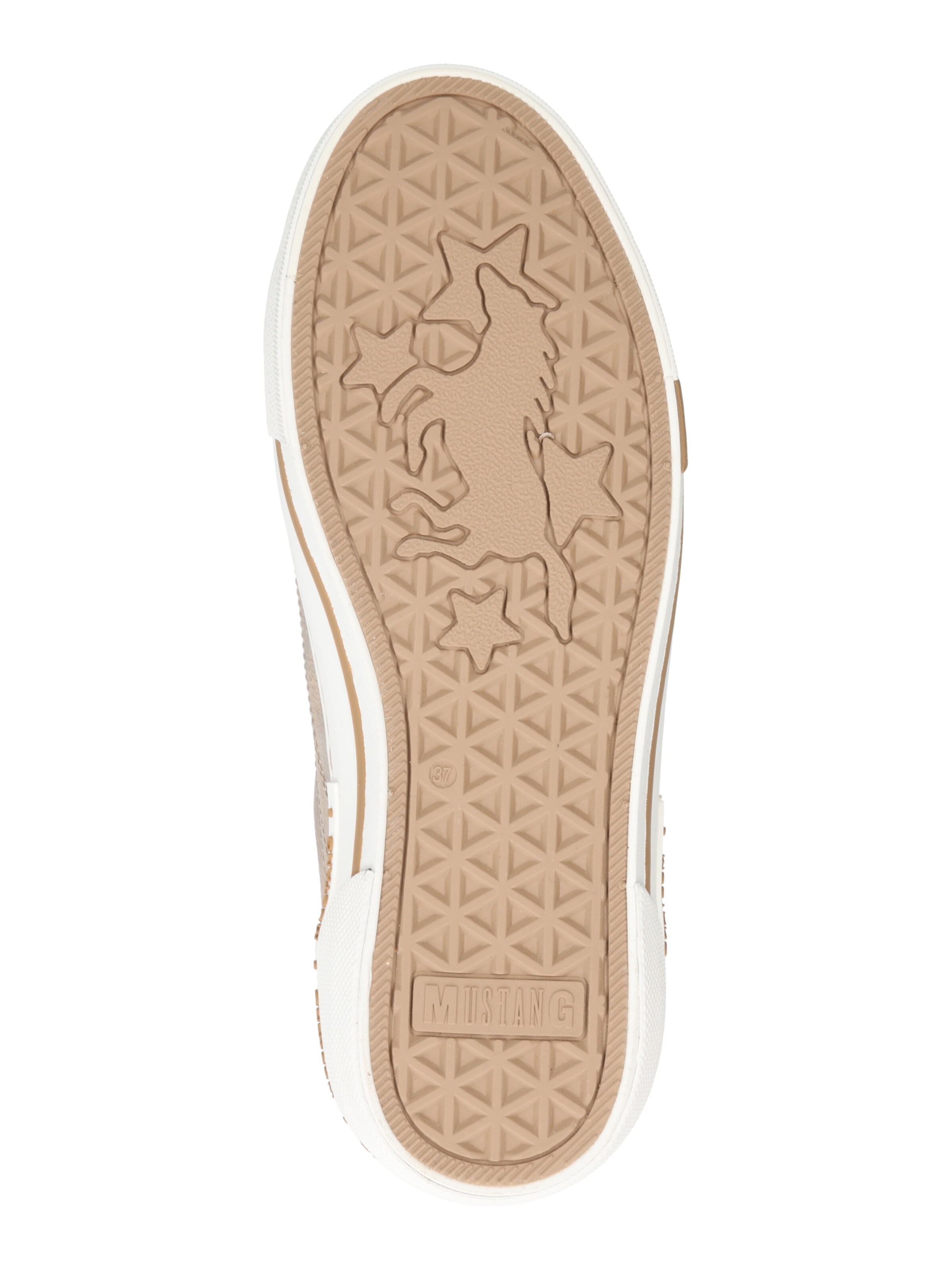 Baskets basses MUSTANG en beige