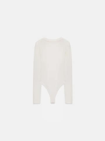 Dilvin - Camisa body em branco