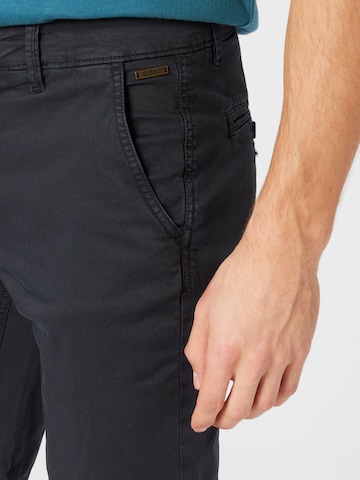 BLEND Normální Kalhoty – černá