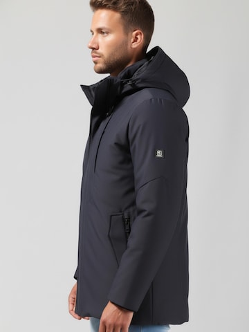 Gabbiano Winterparka 'Winter Parka Canvas Jacket' in Blau