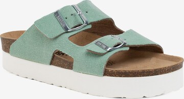 Bayton Mules 'Space' in Green