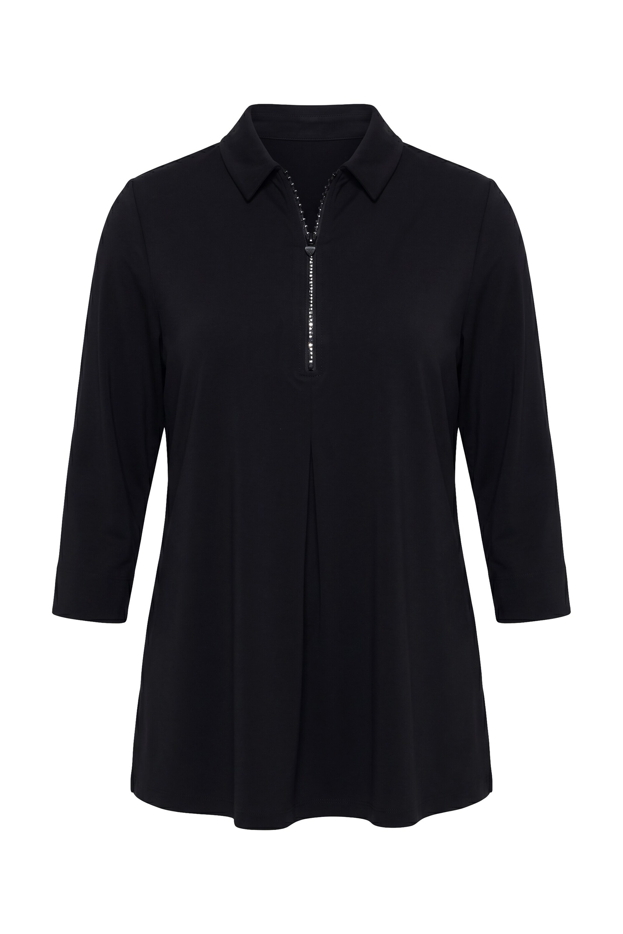Ulla Popken Shirt in Black: front