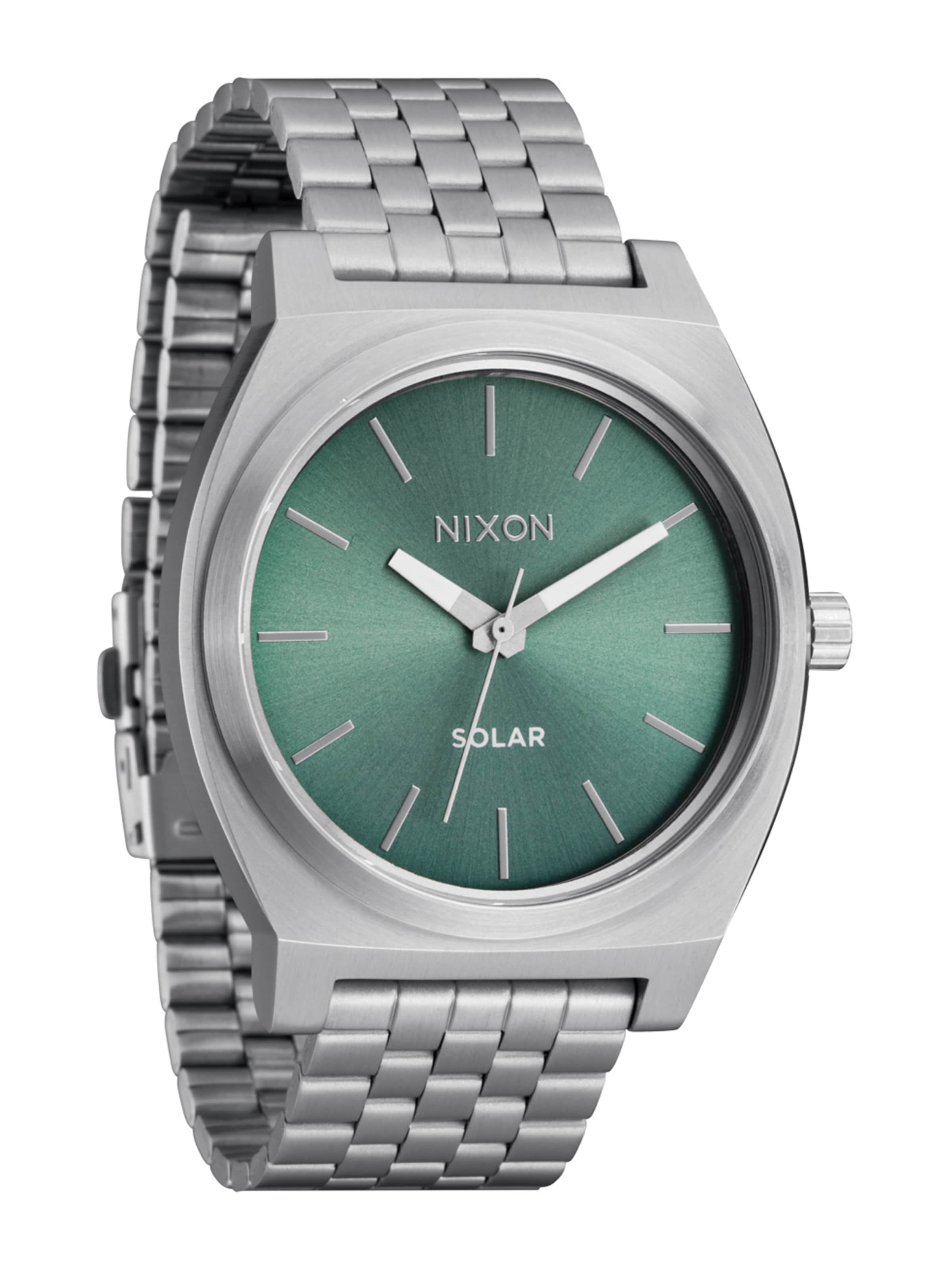 Nixon Uhr 'Time Teller Solar' in Silber: Vorderseite
