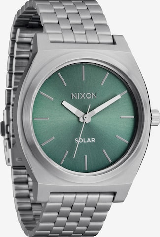 Nixon Аналоговые часы 'Time Teller Solar' в Серебристый: спереди