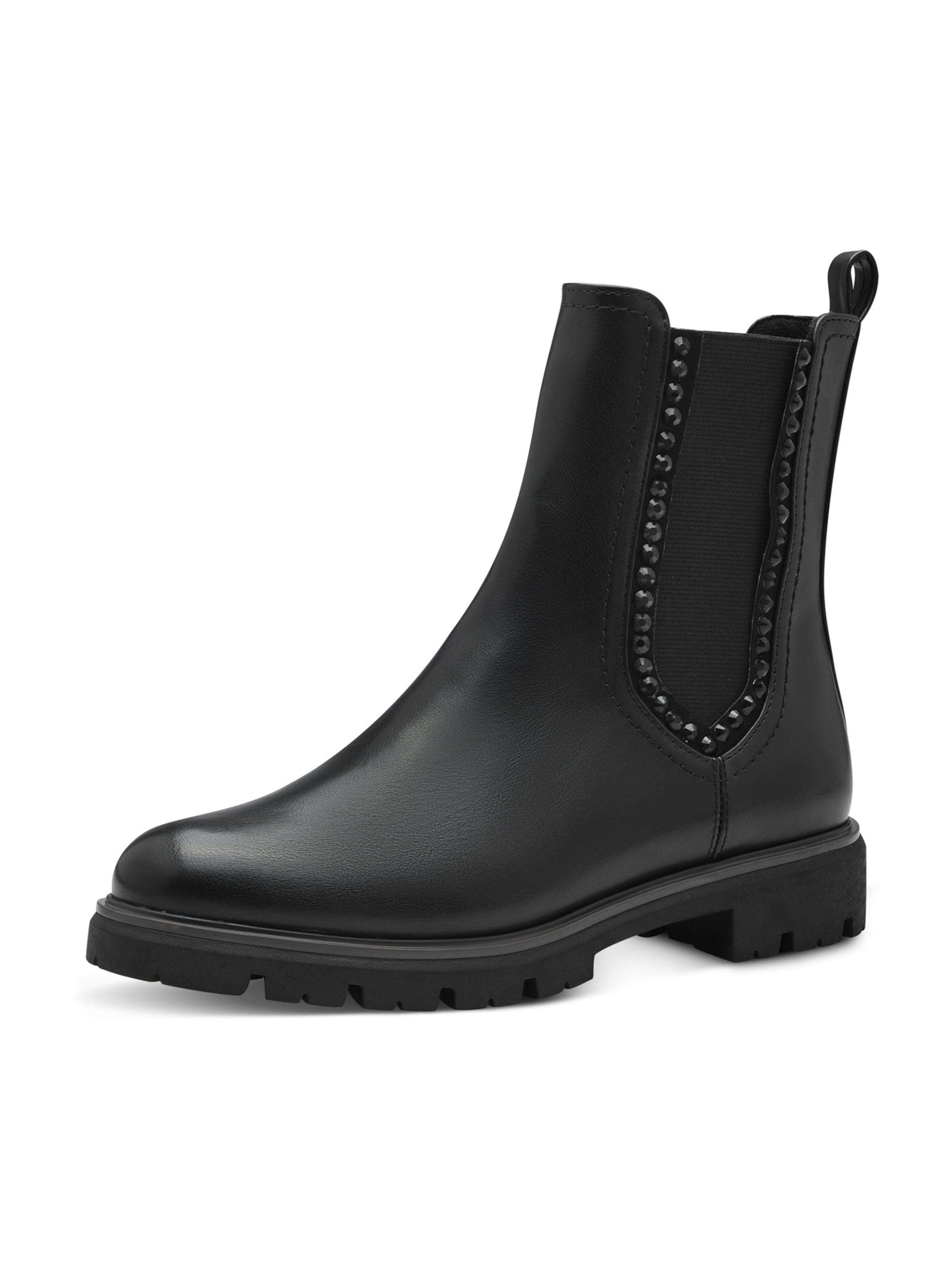 MARCO TOZZI Stiefelette in Schwarz: Vorderseite