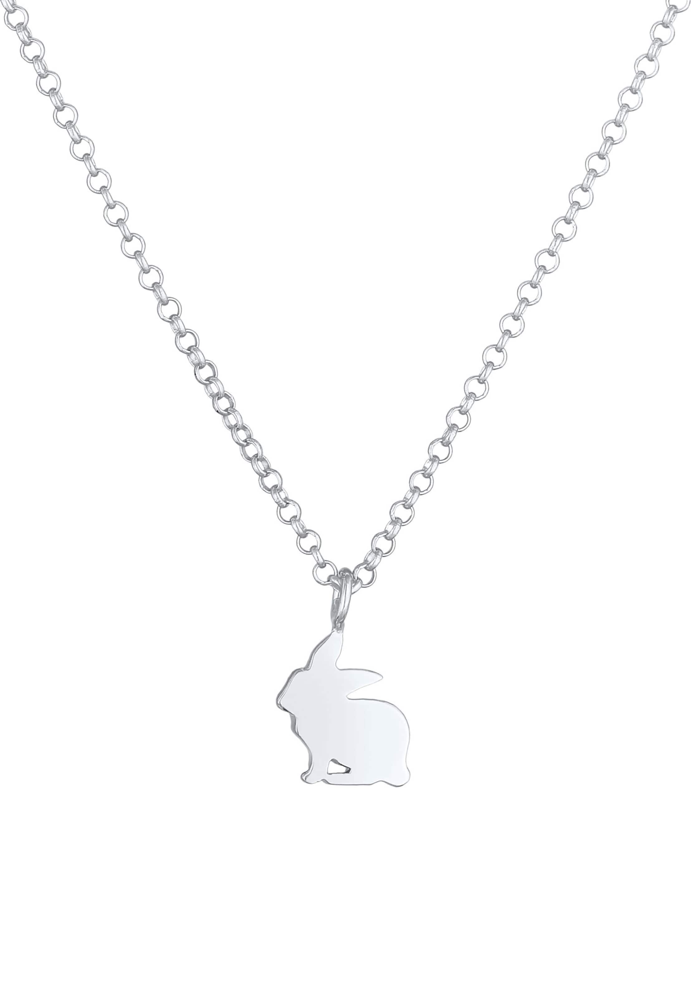 ELLI Sieraden 'Hase' in Zilver