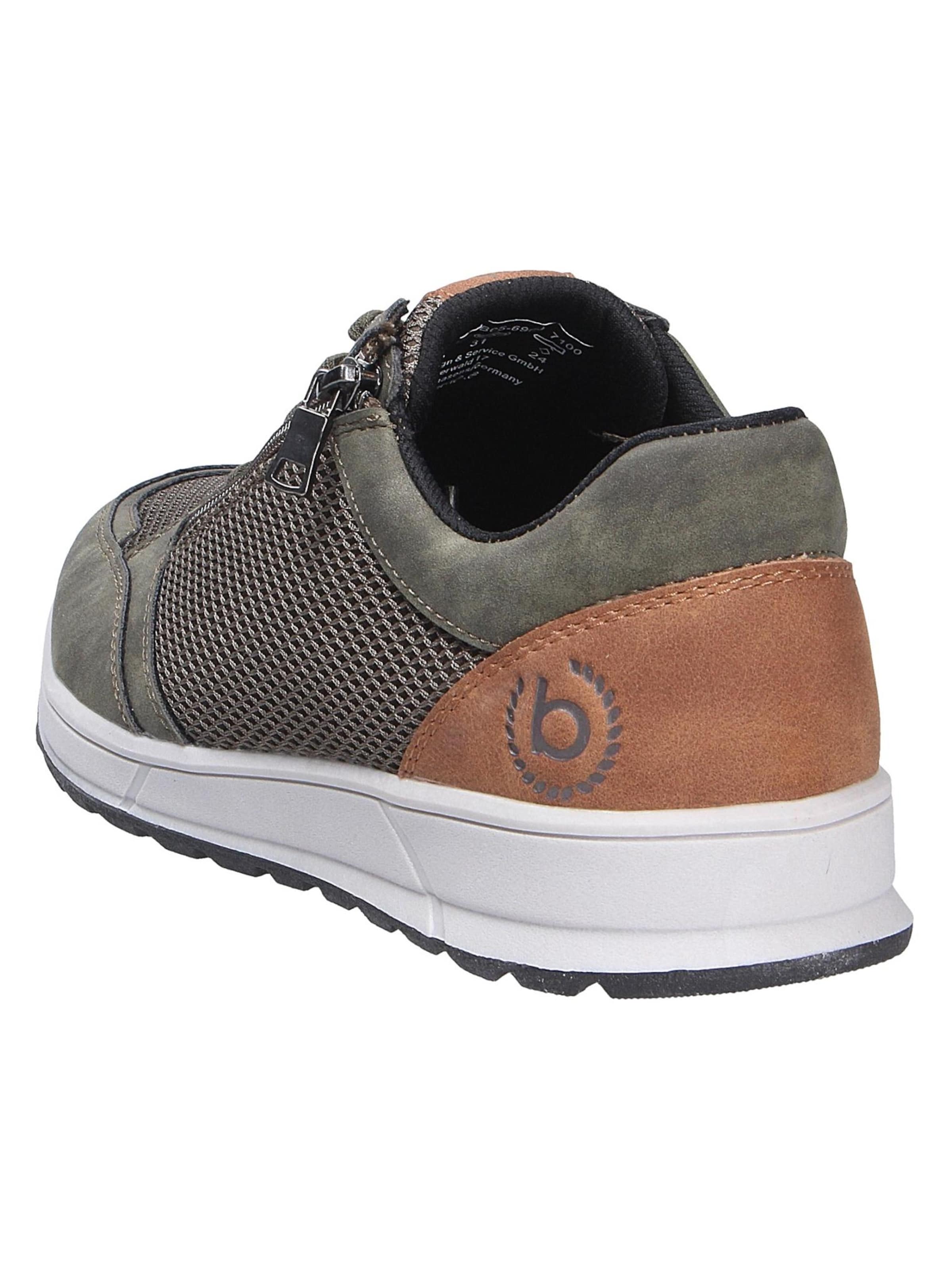 bugatti Låg sneaker i grön